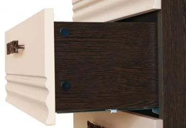 Комод Катрин 92.19 Дуб венге Белый песок Браун вуд