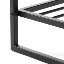 Банкетка-обувница Charli Lux/Чарли Люкс БО экокожа , Sharp Черный