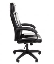 Кресло геймерское CHAIRMAN GAME 17 черный/серый/белый