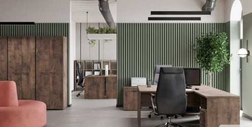 Тумба-греденция LEMO L-290 Таксония шоколадная