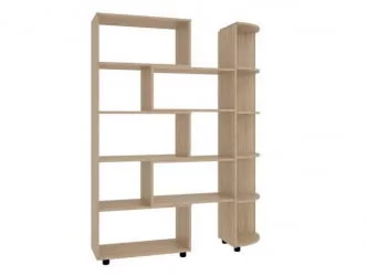 Стеллаж 2 Дуб сонома_78365