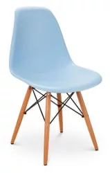 Стул для кухни Eames SC-001 Голубой