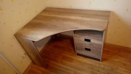 Письменный стол Пилигрим ТД-276.15.03 Дуб каньон светлый/Серый