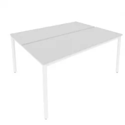 Рабочая станция на металлокаркасе SLIM SYSTEM С.СП-6.2 Серый-Белый