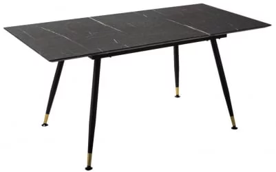 Стол раздвижной Месси 140-180 Мрамор графит