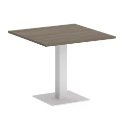 Стол журнальный квадратный HOME OFFICE VR.SP-5-90.2 Вяз Благородный/Белый металл