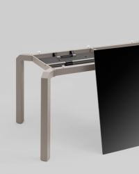 Стол обеденный Varden раскладной 160-220*90 см керамика серый