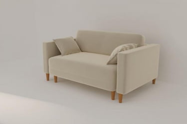 Офисный диван Урвик (Berhouse) Цвет фасада: Азур велюр; Тип: Прямой; Материал фасада: Металл/Велюр