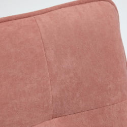 Кресло ZERO флок , розовый, 137