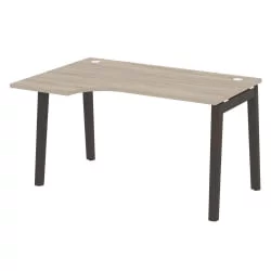 Стол эргономичный левый ONIX WOOD OW.SA-2(L) Дуб Аттик/Темный