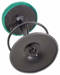 Табурет барный DOBRIN BRUNO BLACK велюр Зеленый MJ9-88