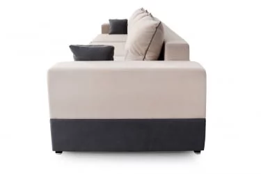 Диван-кровать Бостон 2400 Стандарт Бежево-темно-серый