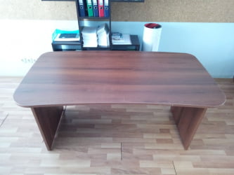 Стол руководителя Лидер 82.02 Орех Пегас