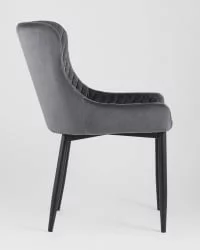 Стул мягкий Ститч велюр (Серый)