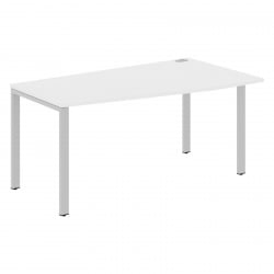 Стол письменный правый КСТЕН-С60 КСС6CТ 169 Р Белый Серый / XTEN-S60 XS6CT R