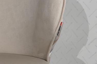 Стул Остин (пломбир (велюр)/черный)