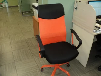 Кресло руководителя CHAIRMAN 610 CMet Оранжевый