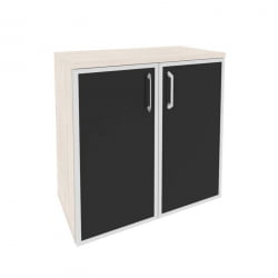 Шкаф низкий широкий ONIX O.ST-3.2R black Денвер Светлый