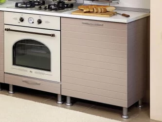 Тумба кухонная 400 Анастасия ЛД 027.063.000 Капучино