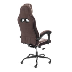 Кресло Arena metalBL велюр, коричневый/бежевый, 6/7