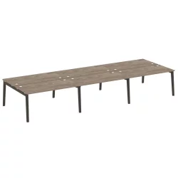 Рабочая станция ОНИКС ВООД ОВ.Д.РС-6.4.8 Тиквуд Темный/Темный / ONIX WOOD OW.D.RS-6.4.8