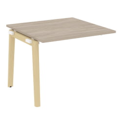 Проходной наборный элемент переговорного стола ONIX WOOD OW.NPRG-1 Дуб Аттик/Светлый