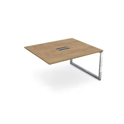 Стол системы БЭНЧ, переговорный, конечный GLOSS LINE НСПК-О.928 Teakwood