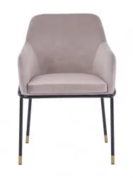 Стул Сандра велюр Шампань