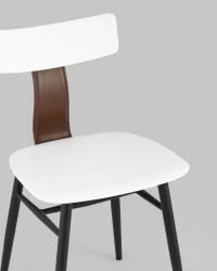 Стул обеденный ANT пластиковый Белый