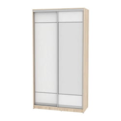 Шкаф-купе B-220х120х60-1(ДСС-Белый-D7D8)