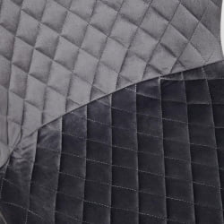 Стул QUINCY (mod. 8272) металл/ткань, 49х53х84,5 см, серый (G-062-40)/черный