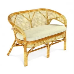 Диван 2х местный Пеланги, подушки на молнии Pelangi 02/15-4 олива