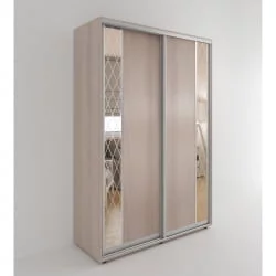 Большой шкаф Акцент-Вера ДР 1400х600 Ясень шимо светлый