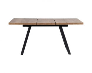 Стол Пеле раздвиж. 140-180 Галифакс Табак/Бабочка