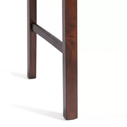 Стул обеденный Хадсон/Худсон (2 шт.в упаковке) дерево гевея/мдф, каппуcсино (темный орех), ткань кор.-зол. (1505-9), 44кс42кс89 см / Хадсон/Hudson cappuccino 44x42x89