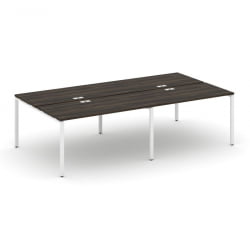 Рабочая станция двухсторонняя на 4 места CONCEPT CN.DRS-007 Дуб Мали Белый