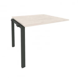 Проходной наборный элемент переговорного стола ОНИКС О.МП-НПРГ-1 Денвер Светлый/Антрацит / ONIX O.MP-NPRG-1