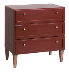 Комод 3 ящика Norton (К) Кармин