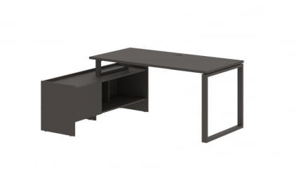 Стол с тумбой EDIS EQCT 17814 Мокко