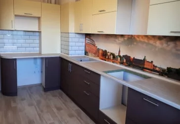 Глянцевый фартук (КОМПОЗИТ) KM 23