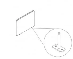 Акустический торцевой экран РАНД Акоустиc КСАСП 850 Темпо 7 / RAND Acoustic XASP Tempo