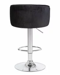 Стул барный DOBRIN DARCY Черный велюр 1922-21