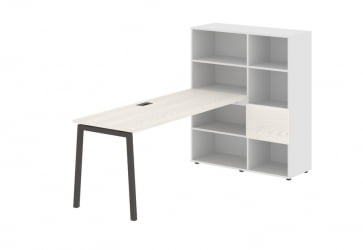 Рабочая станция EDIS ELRST 1117 Ясень Траун Мокко Белый