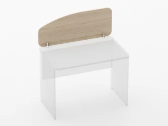 Экран разделительный Glassy 5.12.10 Бук светлый