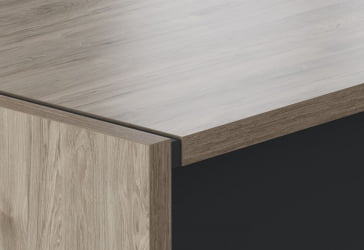 Стол руководителя MORRIS TREND MST 189 Сосна Нордик Антрацит