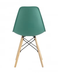 Стул Еамес Стиле ДСВ серо-зеленый (разборный каркас) / Eames Style DSW