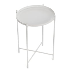 Кофейный столик TAVETT / 1 шт. в упаковке металл, 37,6*37,6*52 см, белый