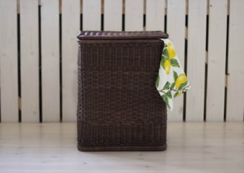 Корзина большая 16/06 А миндаль матовый / A