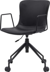 Операторское кресло Everprof Expo Экокожа Черный