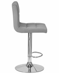 Стул барный DOBRIN CANDY (серый велюр (MJ9-75))